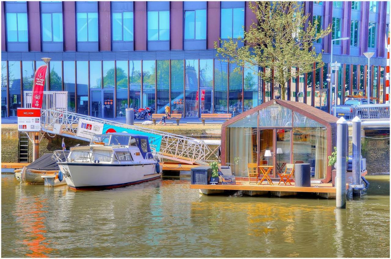 Wikkelboats At Wijnhaven Roterdão Exterior foto